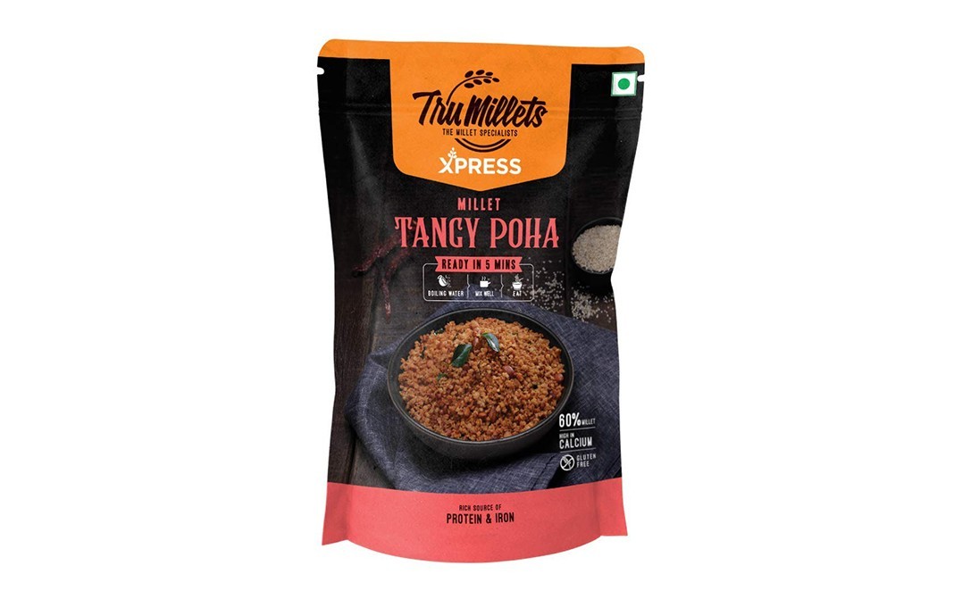 TruMillets Millet Tangy Poha    Pack  180 grams